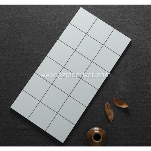 Black and White Square Mosaic Tile